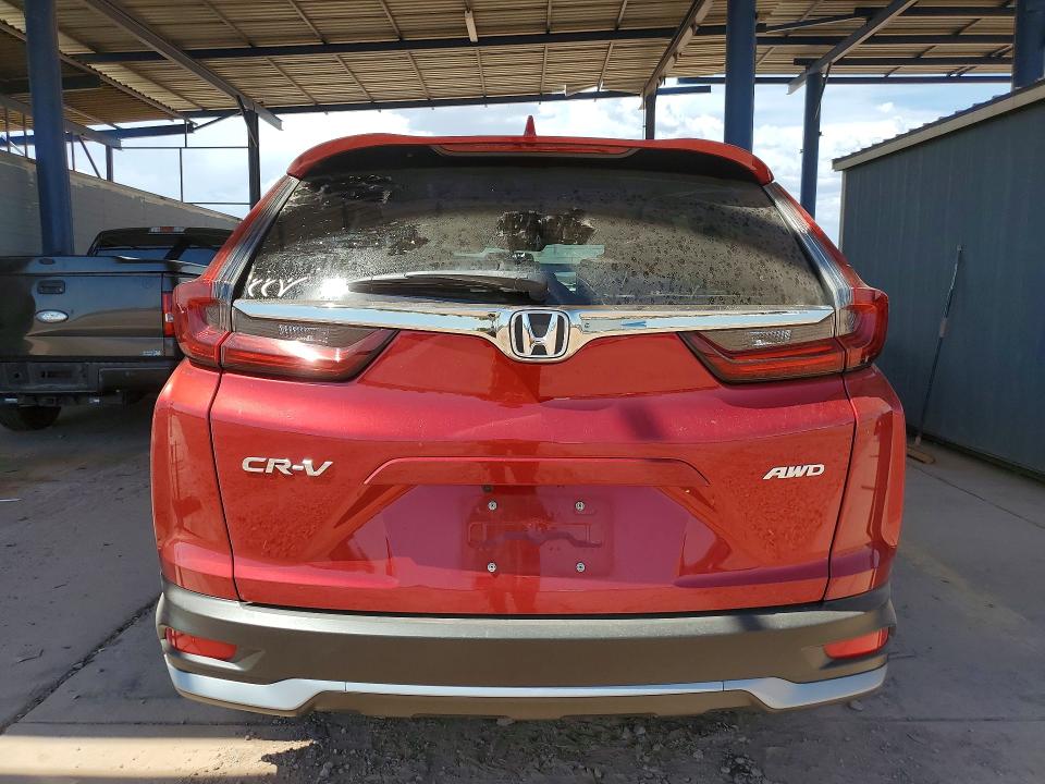 2021 Honda Cr-v VIN 2HKRW2H87MH603029 COPART salvage auction — FRONT END, Az - Cert Of Title - Salvage, sold $6,600 on 2026-07-09 (photo 6)