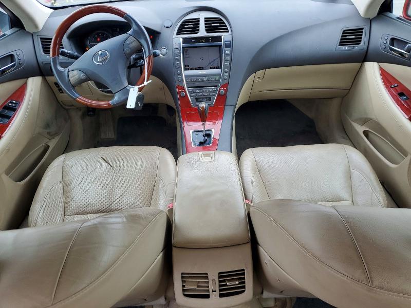 2009 Lexus Es 350 VIN JTHBJ46G592341122 COPART salvage auction — ALL OVER, Ny - Mv-907A Salvage Certificate, sold $850 on 2026-07-06 (photo 8)