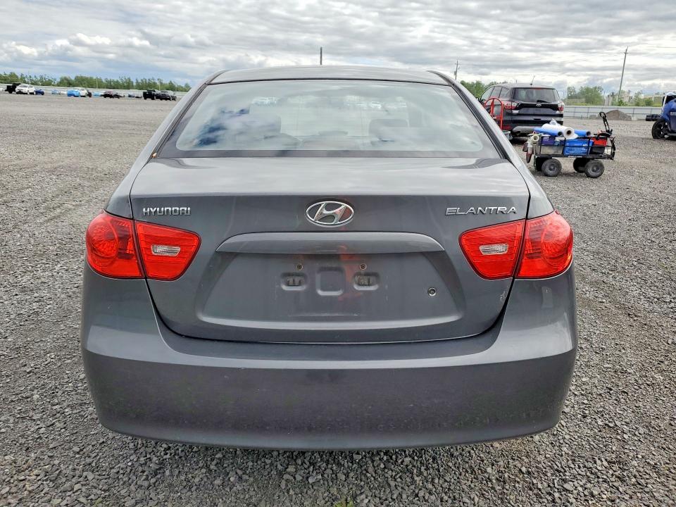 2009 Hyundai Elantra VIN KMHDT45D39U648333 COPART salvage auction — SIDE, On - Permit No Brand - Unfit, sold $225 on 2026-07-07 (photo 6)