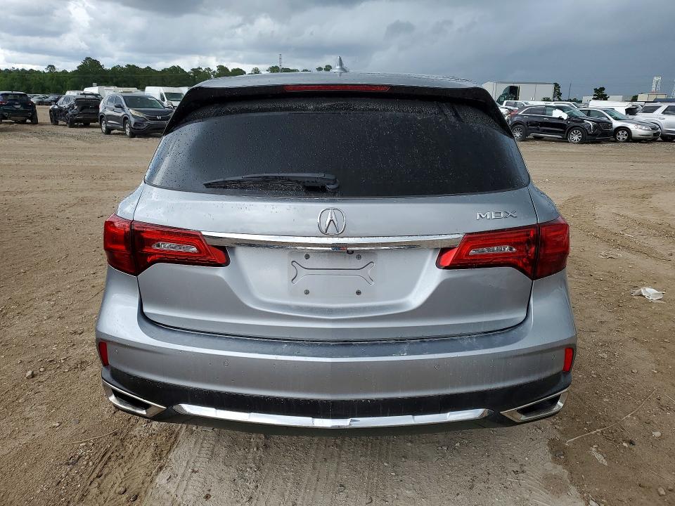 2020 Acura Mdx VIN 5J8YD3H50LL004465 COPART salvage auction — UNDERCARRIAGE, Tx - Salvage Vehicle Title, sold $7,700 on 2026-07-31 (photo 6)