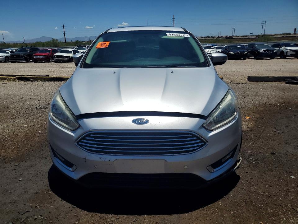 2018 Ford Focus VIN 1FADP3N23JL278826 COPART salvage auction — UNDERCARRIAGE, Az - Certificate Of Title, sold $1,000 on 2026-07-31 (photo 5)