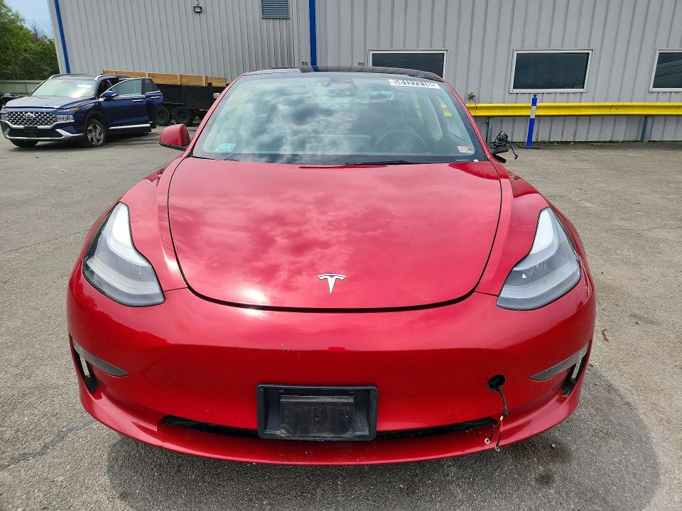 2022 Tesla Model 3 VIN 5YJ3E1EA5NF286054 COPART salvage auction — SIDE, VA - CERT OF TITLE - SALVAGE, sold $3,550 on 2026-07-22 (photo 5)