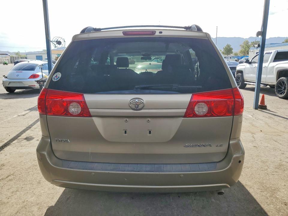 2006 Toyota Sienna VIN 5TDZA23CX6S539897 COPART salvage auction — SIDE, Tx - Salvage Vehicle Title, sold $950 on 2026-07-24 (photo 6)