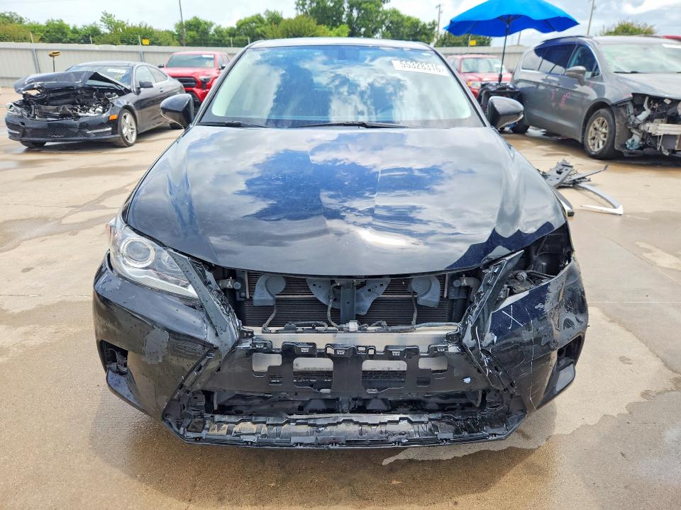 2015 Lexus Ct VIN JTHKD5BHXF2250810 COPART salvage auction — FRONT END, Tx - Salvage Vehicle Title, sold $3,700 on 2026-08-01 (photo 5)