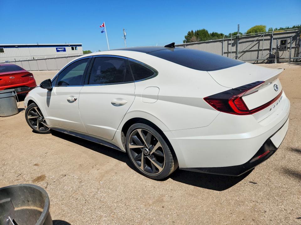 2022 Hyundai Sonata VIN 5NPEJ4J29NH139600 COPART salvage auction — FRONT END, Salvage Title, sold $8,300 on 2026-07-14 (photo 2)