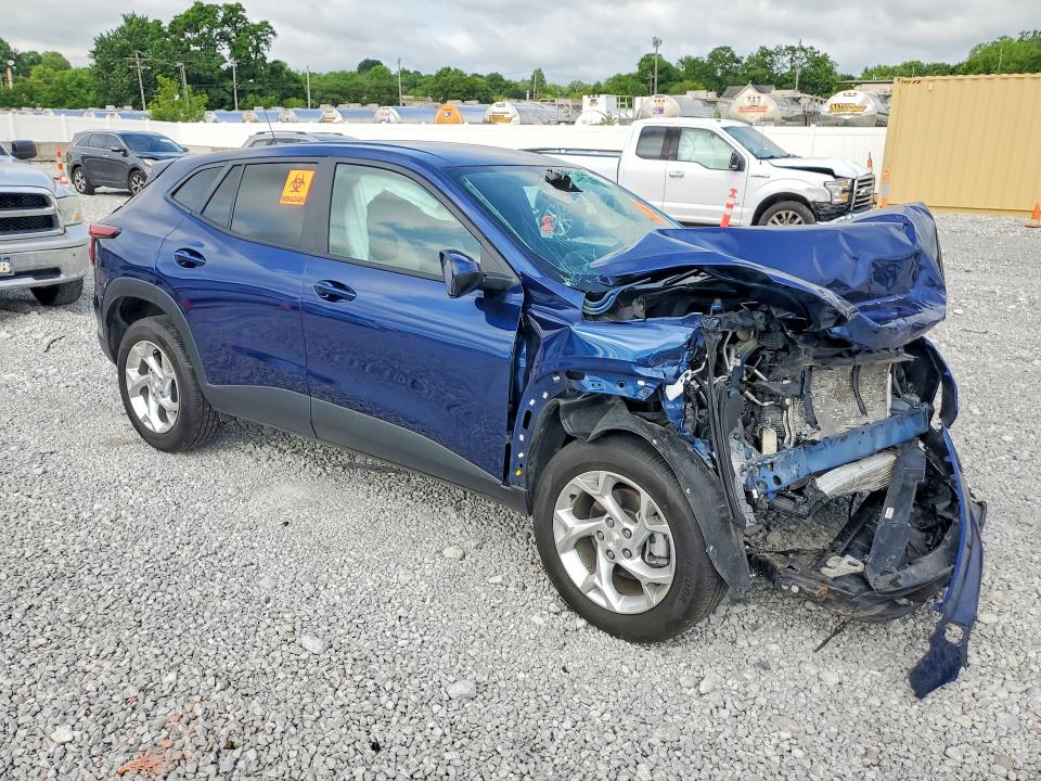 2024 Chevrolet Trax VIN KL77LFE22RC129420 COPART salvage auction — FRONT END, Oh - Cert Of Title-Salvage, sold $1,400 on 2026-07-10 (photo 4)