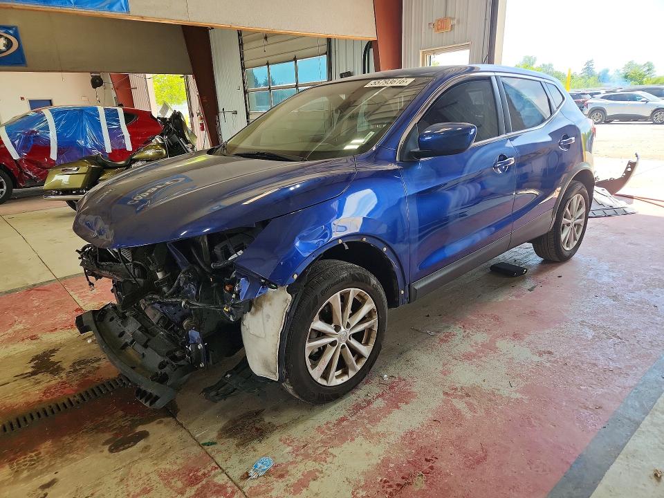 2018 Nissan Rogue VIN JN1BJ1CP7JW107939 COPART salvage auction — FRONT END, Ny - Mv-907A Salvage Certificate, sold $850 on 2026-07-27 (photo 1)