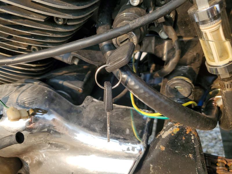 2006 Honda Vt750 VIN JH2RC44476M002288 COPART salvage auction — SIDE, ID - SALVAGE CERTIFICATE OF TITLE, sold $400 on 2026-07-09 (photo 8)