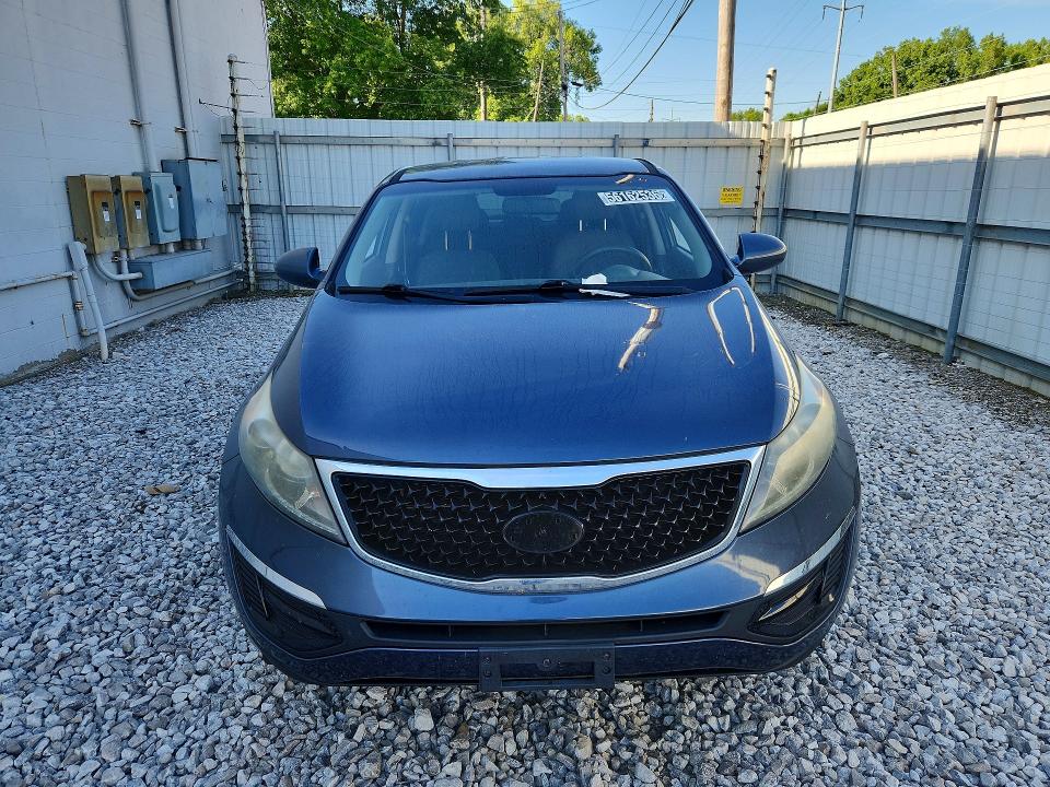 2015 Kia Sportage VIN KNDPB3AC6F7681896 COPART salvage auction — SIDE, OH - CERT OF TITLE-REPOSSESSION, sold $1,150 on 2026-07-09 (photo 5)