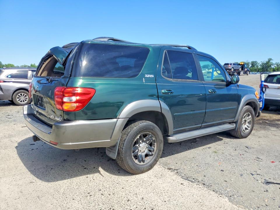 2004 Toyota Sequoia VIN 5TDBT44A94S206009 COPART salvage auction — ROOF, Va - Cert Of Title - Salvage, sold $1,050 on 2026-07-08 (photo 3)