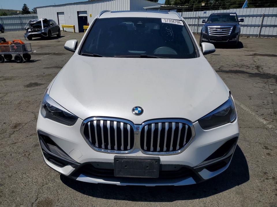 2020 BMW X1 VIN WBXJG7C00L5R57128 COPART salvage auction — FRONT END, Ca - Salvage Certificate, sold $8,700 on 2026-07-31 (photo 5)