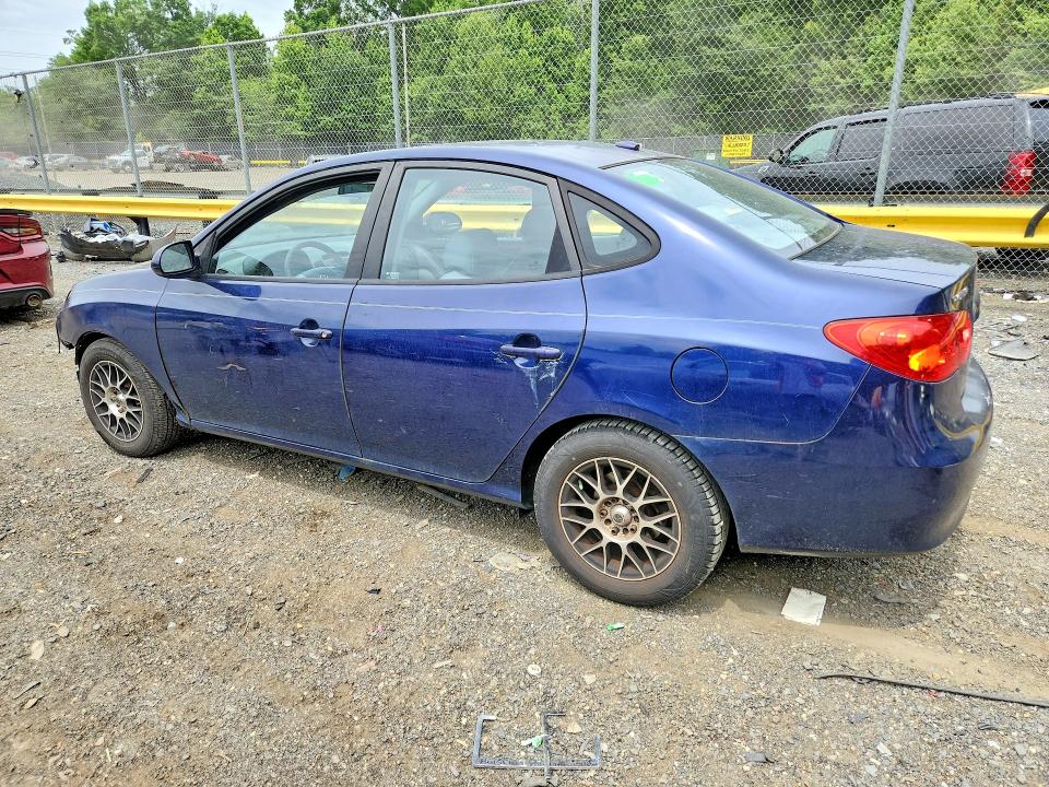 2008 Hyundai Elantra VIN KMHDU46D48U382671 COPART salvage auction — FRONT END, Md - Cert Of Salvage > 75% Damage, sold $450 on 2026-07-31 (photo 2)