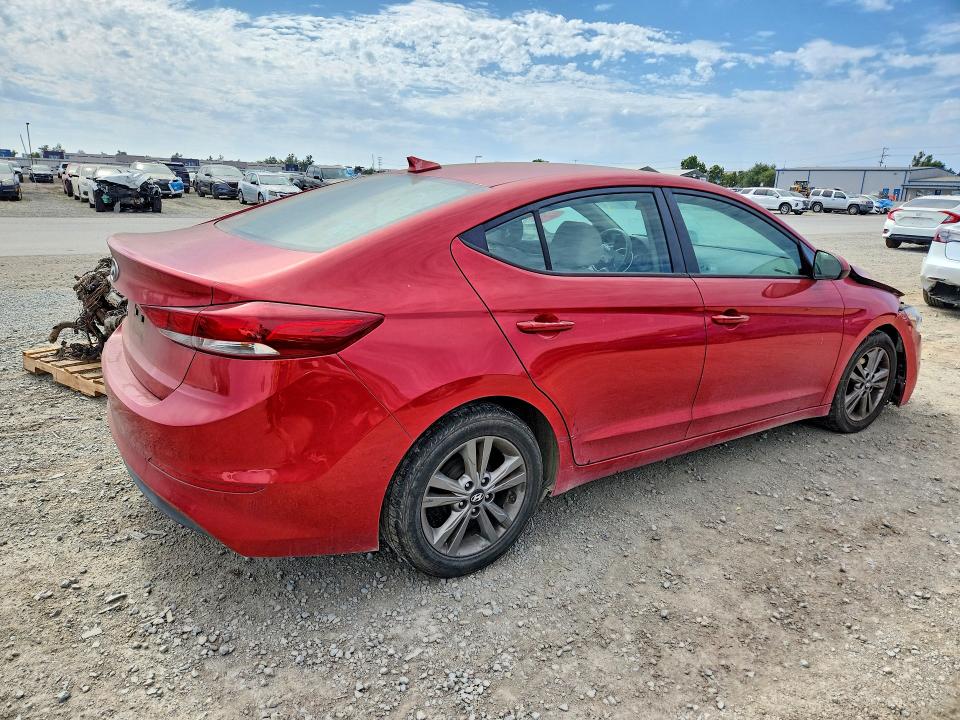 2017 Hyundai Elantra VIN 5NPD84LFXHH016223 COPART salvage auction — FRONT END, Ca - Salvage Certificate, sold $2,850 on 2026-07-02 (photo 3)