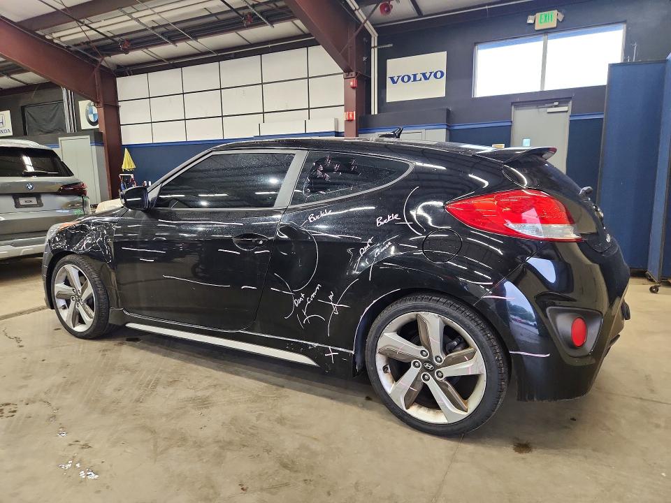 2013 Hyundai VIN KMHTC6AE2DU155726 COPART salvage auction — FRONT END, CT - CERT OF TITLE-SALVAGE, sold $650 on 2026-07-02 (photo 2)