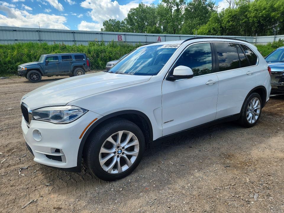 2016 BMW X5 VIN 5UXKR0C53G0S89308 COPART salvage auction — FRONT END, Mi - Dealer Only Clean Title, sold $4,300 on 2026-07-08 (photo 1)