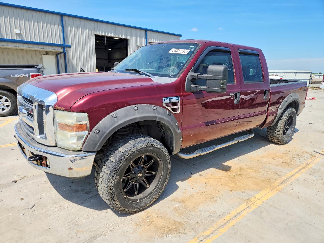 2008 Ford F-250 Super Duty VIN 1FTSW21R78EA68181 COPART salvage auction — Normal Wear, IN - CERTIFICATE OF TITLE, sold $2,300 on 2026-07-09 (photo 1)