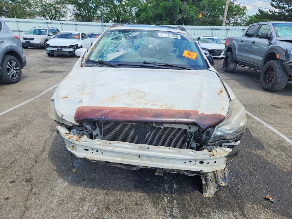 2015 Subaru Impreza VIN JF1GPAU65F8204078 COPART salvage auction — ROLLOVER, Oh - Cert Of Title-Salvage, sold $90 on 2026-07-08 (photo 5)