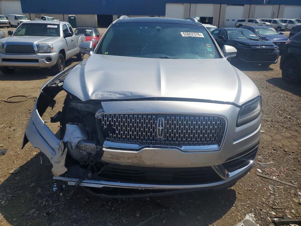 2019 Lincoln Nautilus VIN 2LMPJ8LP4KBL41602 COPART salvage auction — FRONT END, Mi - Certificate Of Title, sold $2,200 on 2026-07-17 (photo 5)