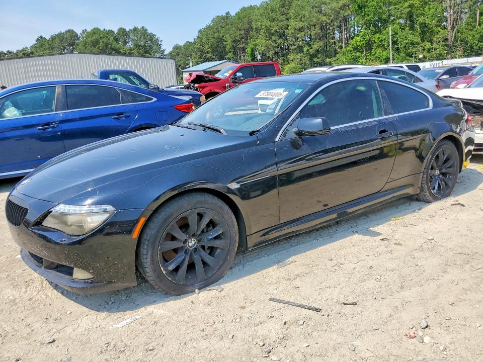 2008 BMW 6 series VIN WBAEA53598CV90620 COPART salvage auction — VANDALISM, De - Salvage Certificate, sold $425 on 2026-07-28 (photo 1)