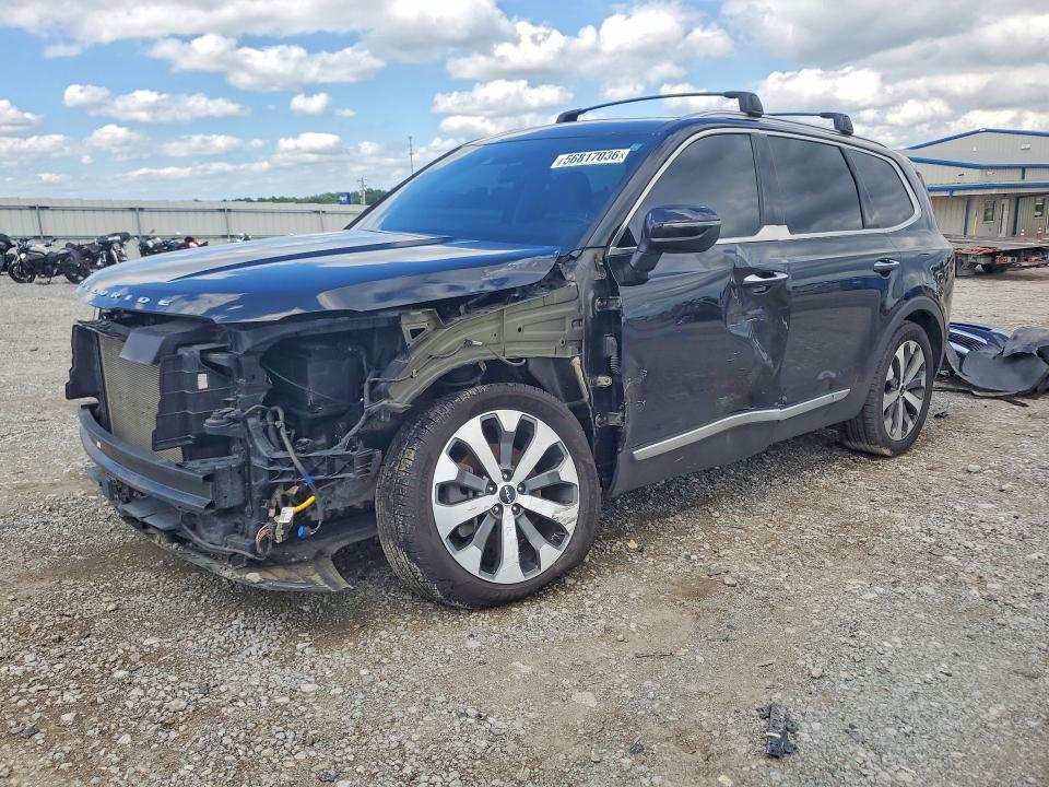 2022 Kia Telluride VIN 5XYP6DHC0NG238953 COPART salvage auction — FRONT END, KY - CERT OF TITLE-SALVAGE, sold $6,100 on 2026-07-30 (photo 1)
