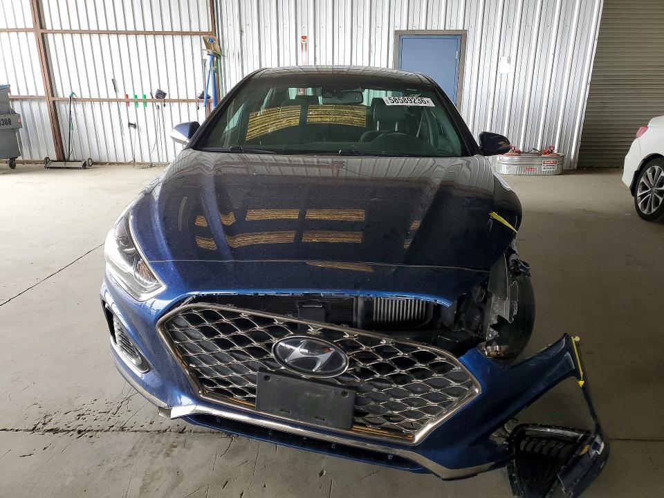 2019 Hyundai Sonata VIN 5NPE34AB0KH805474 COPART salvage auction — FRONT END, Ca - Salvage Certificate, sold $2,050 on 2026-07-02 (photo 5)