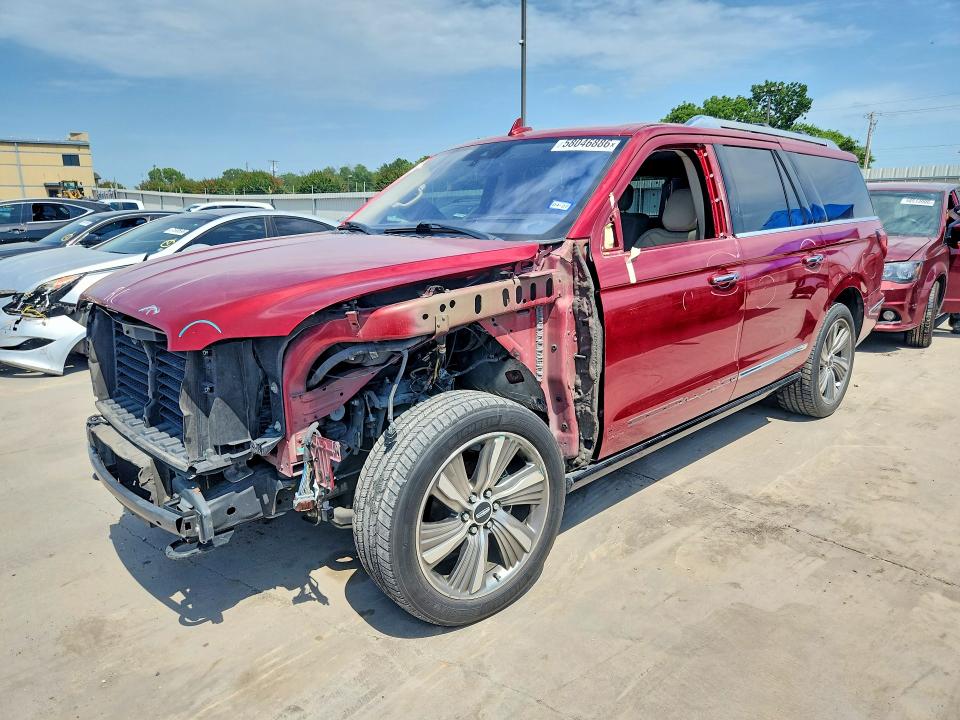 2018 Lincoln Navigator VIN 5LMJJ3LT8JEL16090 — COPART salvage auction photo