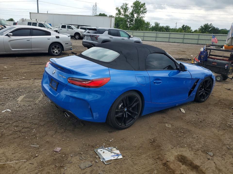 2019 BMW Z4 VIN WBAHF3C54KWW31020 COPART salvage auction — FRONT END, Mi - Certificate Of Title, sold $20,000 on 2026-08-21 (photo 3)