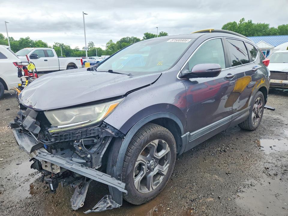 2017 Honda VIN 2HKRW2H57HH663047 COPART salvage auction — FRONT END, Ma - Cert Of Title-Salvage, sold $5,600 on 2026-07-02 (photo 1)