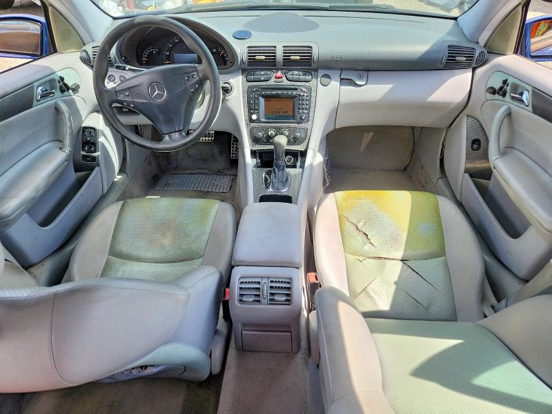 2004 Mercedes-benz C class VIN WDBRF40J74F548598 COPART salvage auction — FRONT END, Ca - Salvage Certificate, sold $225 on 2026-07-31 (photo 8)