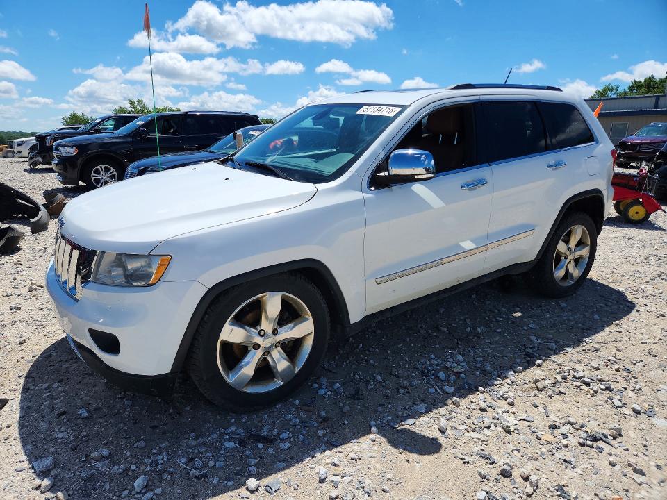 2013 Jeep Grand cherokee VIN 1C4RJFCG1DC511091 COPART salvage auction — UNDERCARRIAGE, MI - CERTIFICATE OF TITLE, sold $1,400 on 2026-08-02 (photo 1)