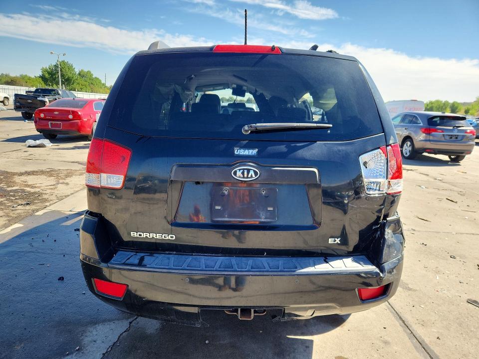 2009 Kia Mohave (borrego) VIN KNDJH741095020824 COPART salvage auction — ROLLOVER, Co - Public - Nonrepairable, sold $275 on 2026-07-13 (photo 6)