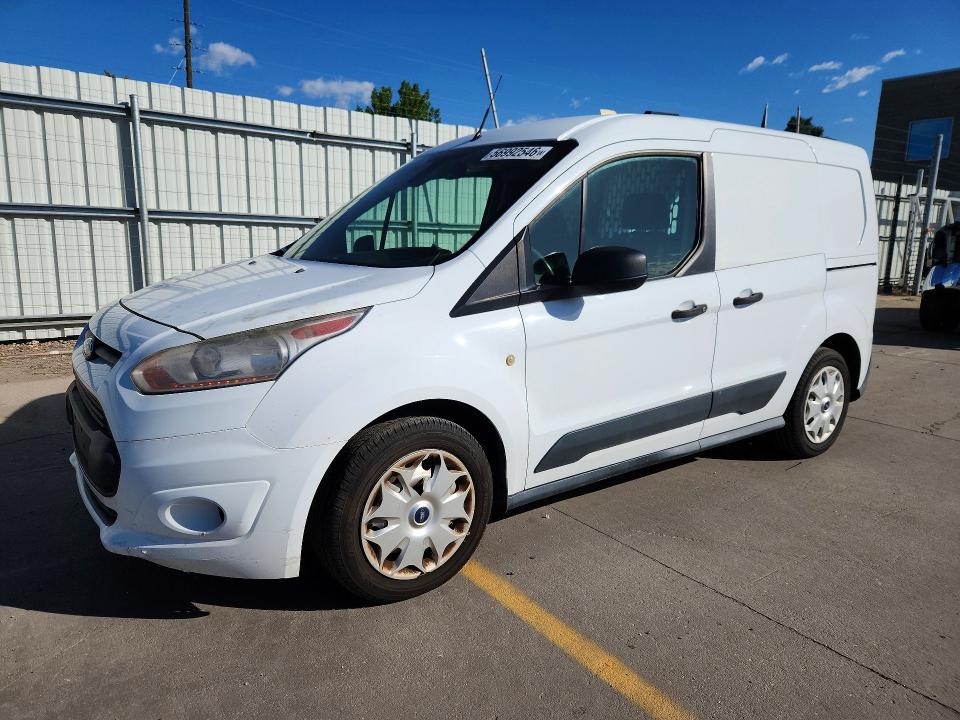 2014 Ford Transit connect VIN NM0KE6FX6E1150128 COPART salvage auction — FRONT END, Co - Certificate Of Title, sold $1,150 on 2026-07-27 (photo 1)