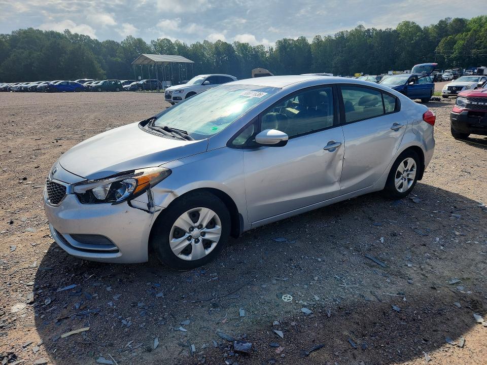 2016 Kia VIN KNAFK4A6XG5615342 COPART salvage auction — FRONT END, Va - Cert Of Title - Salvage, sold $425 on 2026-07-06 (photo 1)