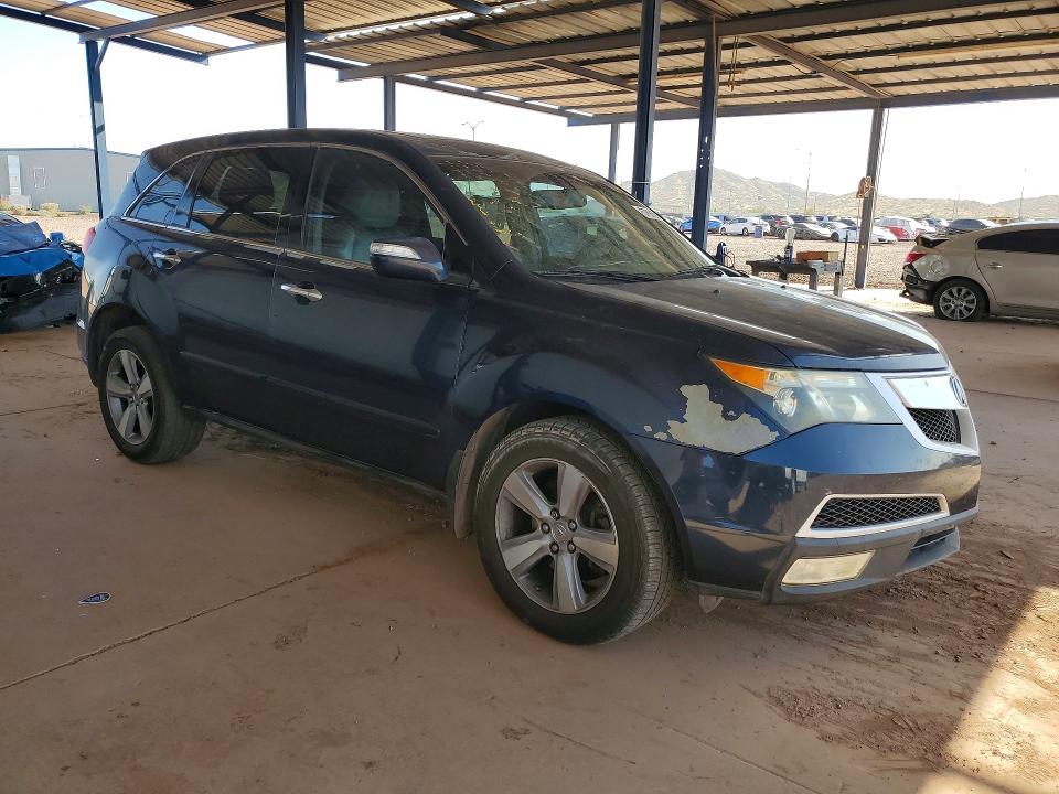 2012 Acura VIN 2HNYD2H20CH514627 COPART salvage auction — FRONT END, Az - Cert Of Title - Salvage, sold $275 on 2026-07-21 (photo 4)