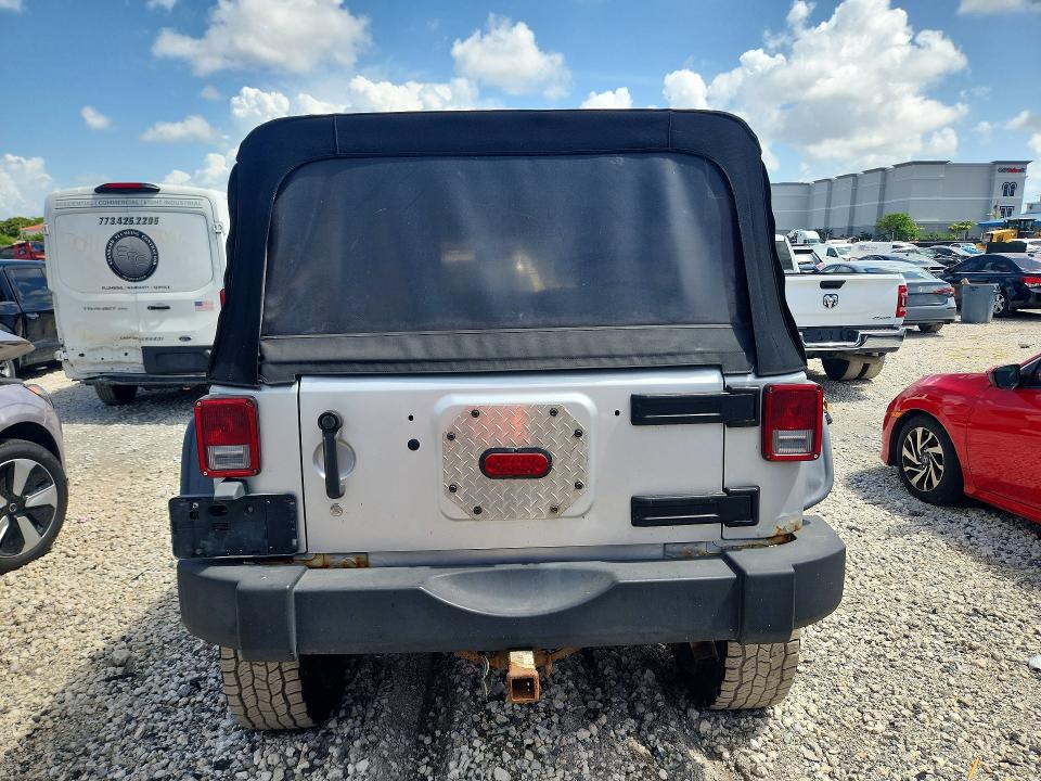 2007 Jeep Wrangler / VIN 1J4GA39197L140348 COPART salvage auction — MINOR DENT/SCRATCHES, Me - Certificate Of Title, sold $2,100 on 2026-07-02 (photo 6)