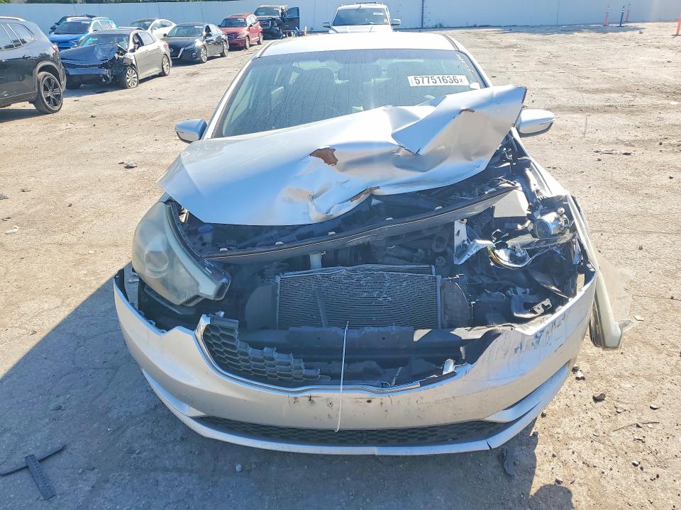 2014 Kia Forte VIN KNAFX4A67E5079836 COPART salvage auction — FRONT END, MO - SALVAGE CERTIFICATE OF TITLE, sold $175 on 2026-07-28 (photo 5)