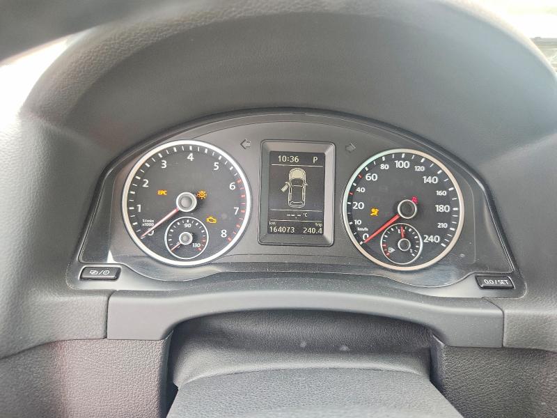 2014 Volkswagen Tiguan VIN WVGHV3AX0EW546122 COPART salvage auction — FRONT END, Qc - Gravement Accidente, sold $475 on 2026-07-14 (photo 9)