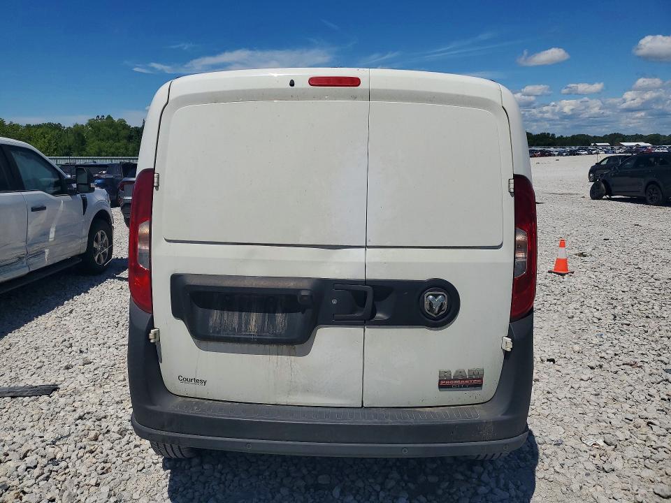 2019 Ram Promaster city VIN ZFBHRFAB6K6M58222 COPART salvage auction — FRONT END, Mi - Certificate Of Title, sold $525 on 2026-07-13 (photo 6)
