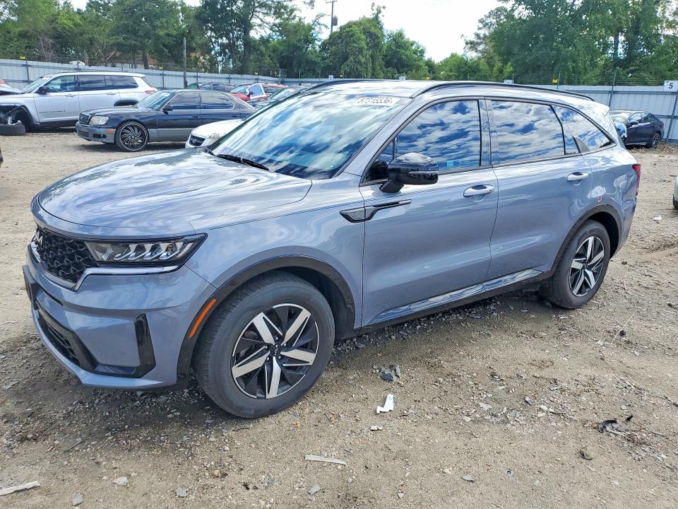 2022 Kia Sorento VIN 5XYRL4LC2NG157185 COPART salvage auction — REAR END, Va - Cert Of Title - Salvage, sold $3,550 on 2026-07-21 (photo 1)