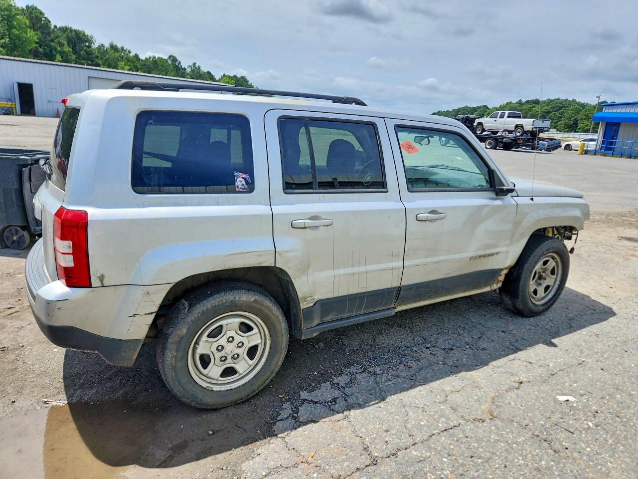 2014 Jeep Patriot VIN 1C4NJPBA8ED545249 COPART salvage auction — Front End, TX - CERTIFICATE OF TITLE, sold $550 on 2026-07-03 (photo 3)