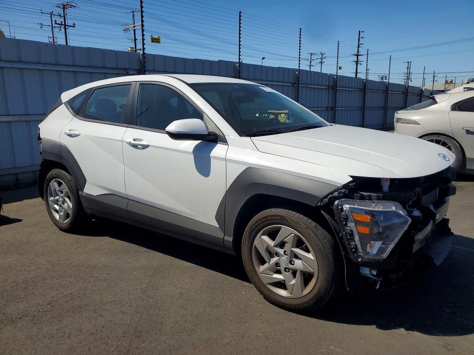 2025 Hyundai Kona VIN KM8HA3ABXSU268367 COPART salvage auction — REAR END, Ca - Salvage Certificate, sold $6,400 on 2026-07-15 (photo 4)