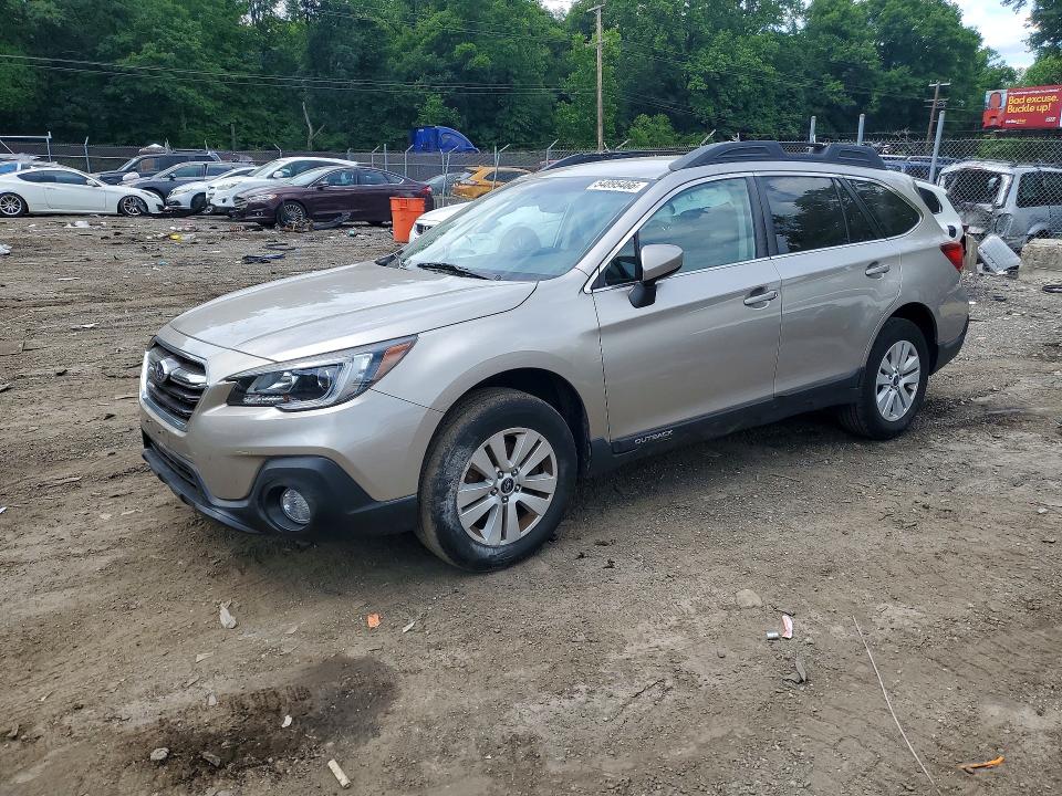 2018 Subaru Outback VIN 4S4BSACC1J3353986 COPART salvage auction — REAR END, Md - Cert Of Salvage > 75% Damage, sold $3,950 on 2026-07-02 (photo 1)