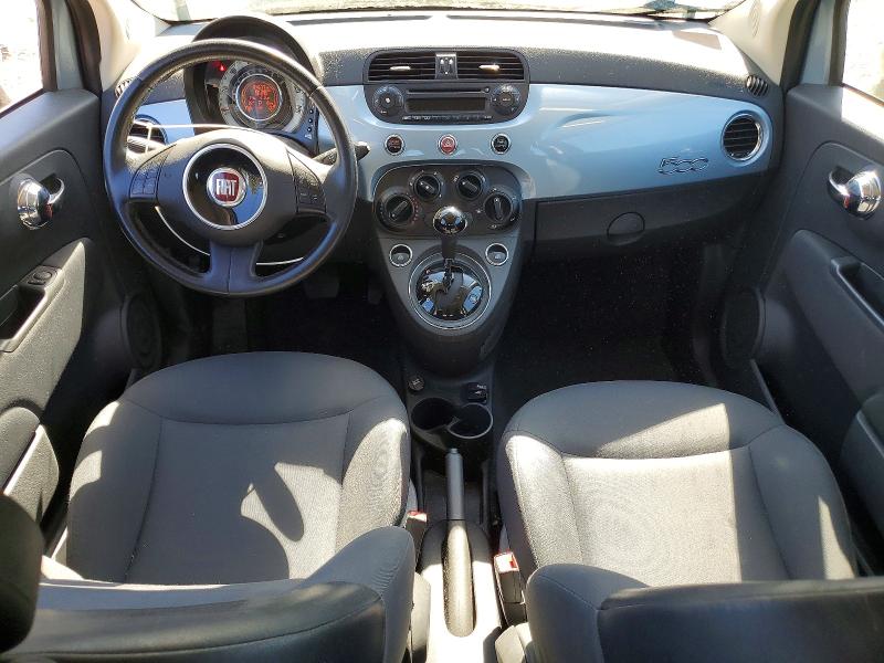 2015 Fiat 500 VIN 3C3CFFAR7FT507585 COPART salvage auction — REAR END, MA - CERT OF TITLE-RECONSTRCTD COLL, sold $300 on 2026-08-06 (photo 8)