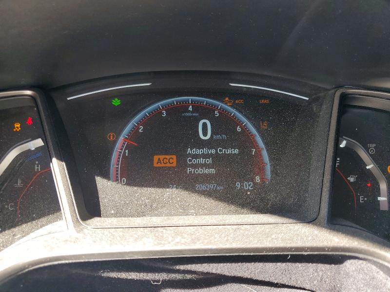 2020 Honda Civic VIN SHHFK7G98LU300942 COPART salvage auction — FRONT END, Ns - Salvage Title, sold $15 on 2026-07-30 (photo 9)