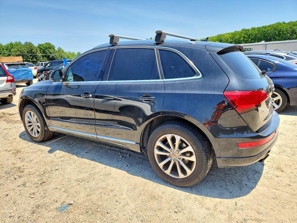 2013 Audi Q5 VIN WA1LFAFP7DA011934 COPART salvage auction — FRONT END, VA - CERT OF TITLE - SALVAGE, sold $125 on 2026-07-28 (photo 2)