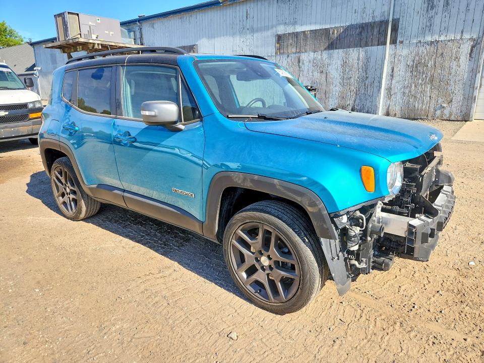 2021 Jeep Renegade VIN ZACNJDD12MPM36035 COPART salvage auction — FRONT END, Mi - Cert Of Title-Salvage Vehicle, sold $3,350 on 2026-07-15 (photo 4)
