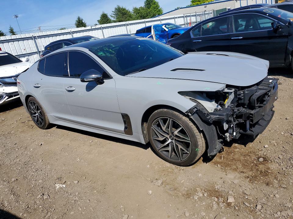 2022 Kia VIN KNAE35LDXN6116560 COPART salvage auction — FRONT END, Md - Cert Of Salvage > 75% Damage, sold $7,200 on 2026-07-27 (photo 4)