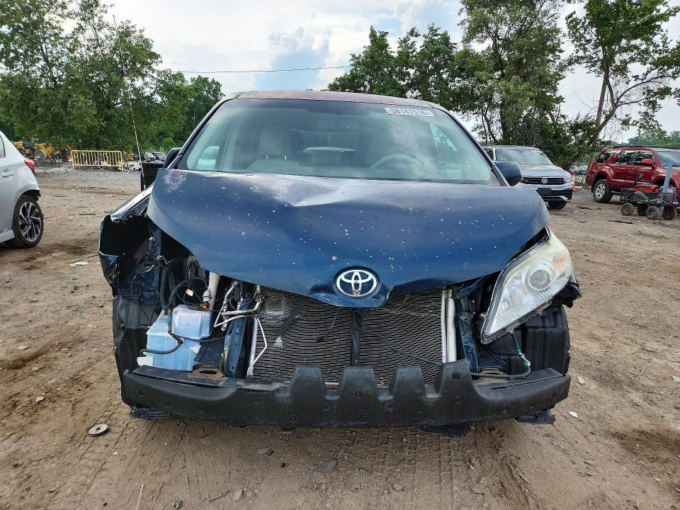 2012 Toyota VIN 5TDKK3DC0CS188366 COPART salvage auction — FRONT END, Md - Cert Of Salvage > 75% Damage, sold $1,150 on 2026-07-07 (photo 5)