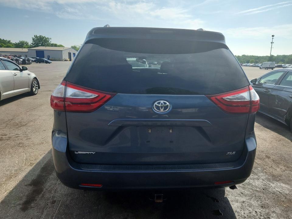 2017 Toyota VIN 5TDYZ3DC6HS885991 COPART salvage auction — FRONT END, Nj - Cert Of Title-Salvage, sold $1,700 on 2026-07-16 (photo 6)