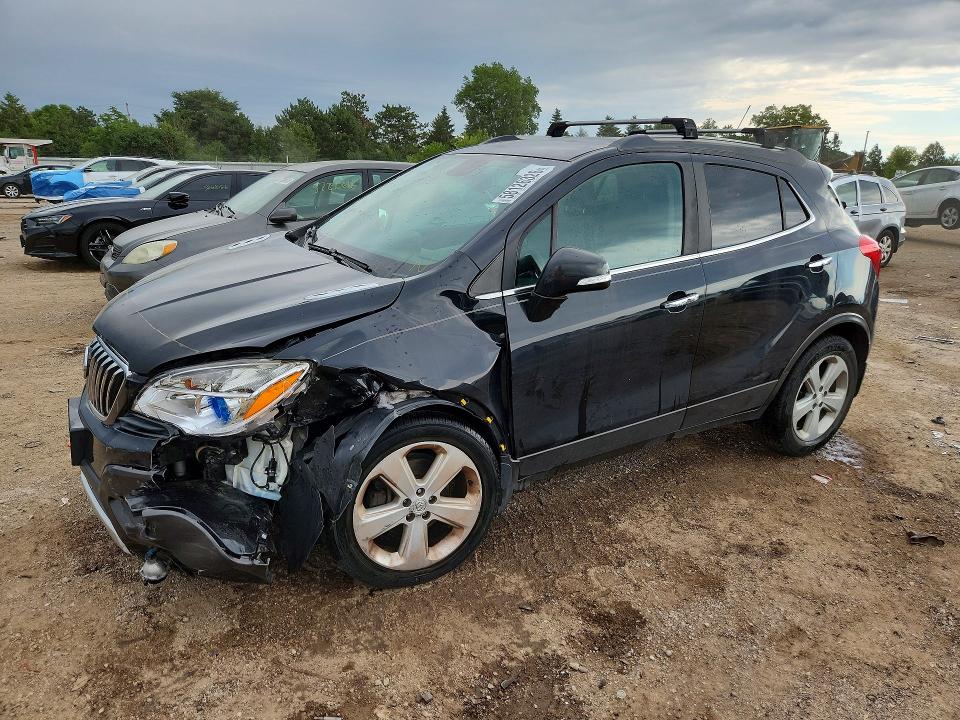 2016 Buick Encore VIN KL4CJCSB6GB708448 COPART salvage auction — FRONT END, Il - Salvage Certificate, sold $425 on 2026-07-28 (photo 1)